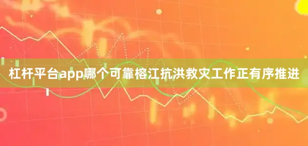 杠杆平台app哪个可靠榕江抗洪救灾工作正有序推进